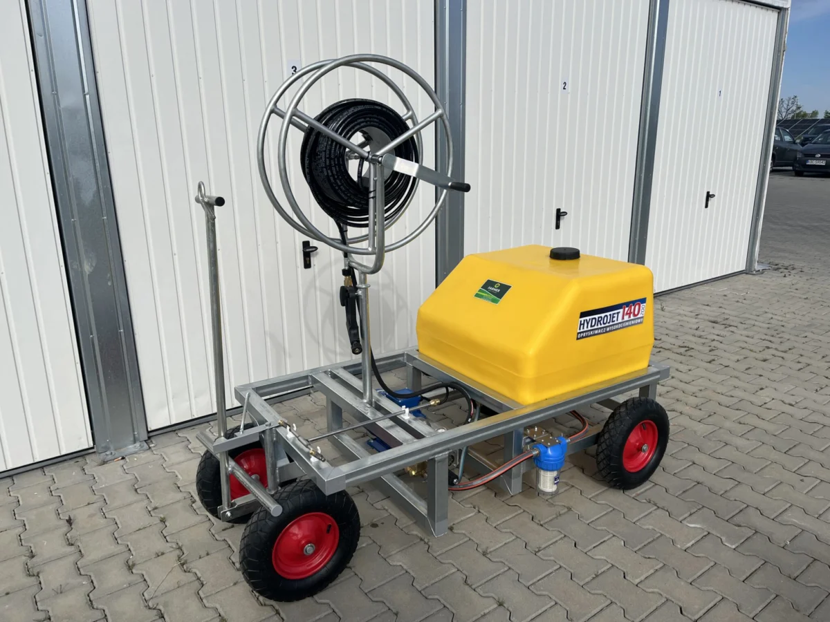 Opryskiwacz wysokociśnieniowy HYDROJET 140 z silnikiem spalinowym lub elektrycznym - obrazek 4