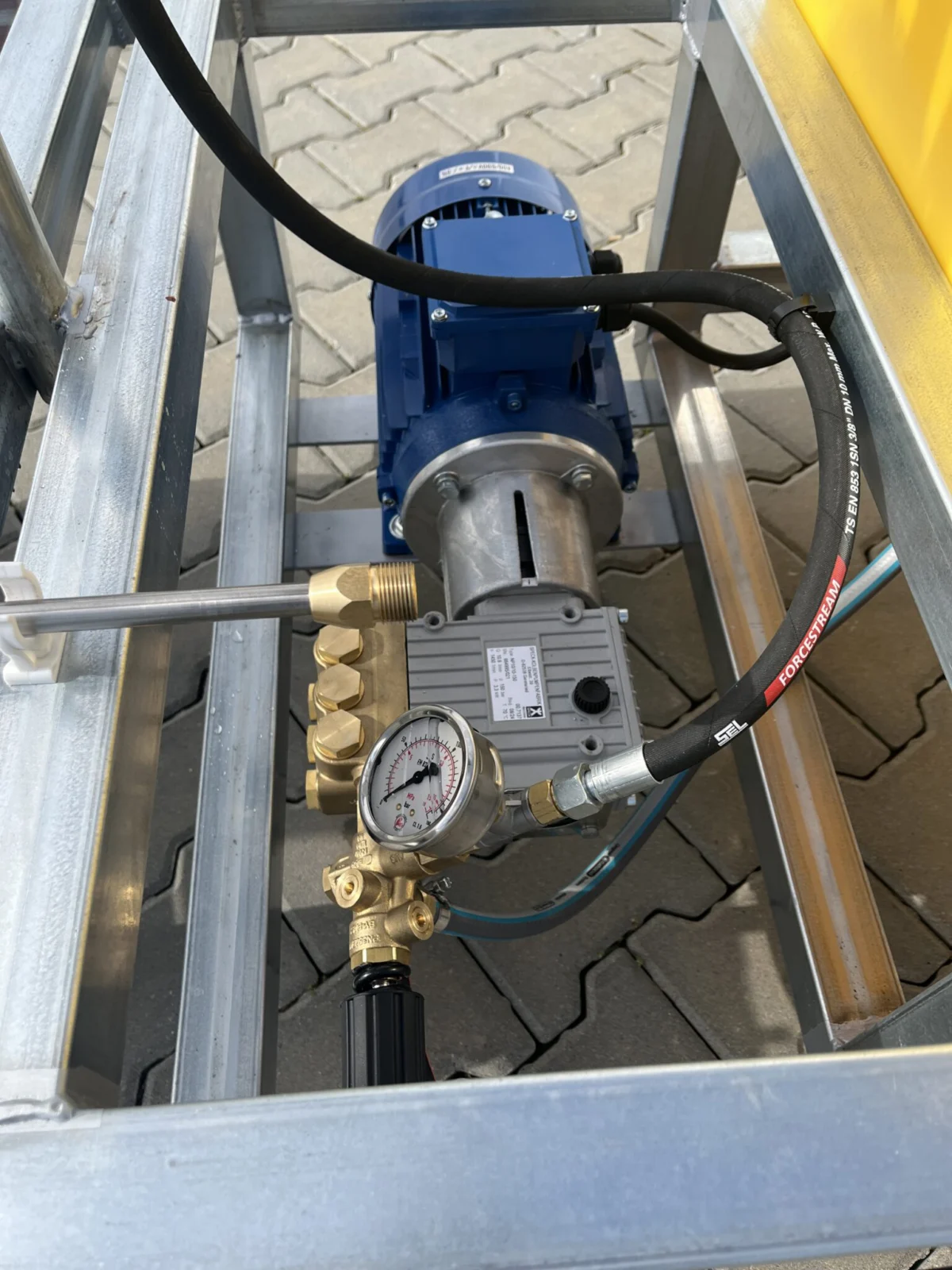 Opryskiwacz wysokociśnieniowy HYDROJET 140 z silnikiem spalinowym lub elektrycznym - obrazek 5