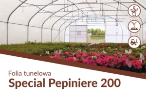 Folia tunelowa Special Pepiniere 200µm