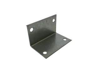 Kątownik ocynk 40x40x1,5 mm L=65 mm z czterema otworami ∅ 6,5 mm