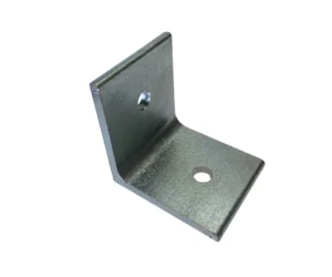 Kątownik ocynk 60x60x5 mm L=50 mm z dwoma otworami ∅ 9 mm