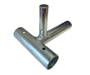 Łącznik kalenicowy czołowy prosty do rury 2" kalenica dołem 5/4" i rura w dół 3/4"