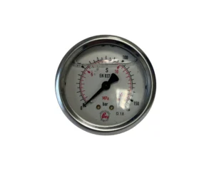 Manometr 63 mm glicerynowy 0-160 bar - z przyłączem tylnym 1/4" BSP