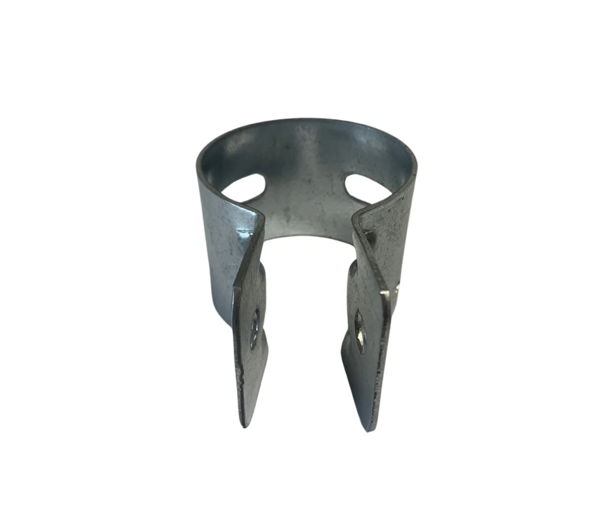 Opaska okrągła 2" (60,3 mm) z blachy 2 mm - 1 otwór - obrazek 4