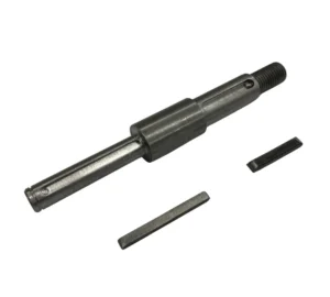Wałek z wpustami do koła gumowego 160x44 mm do napędu belki zraszającej