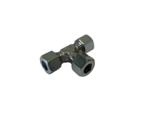 Złączka trójnikowa GZ M22x1,5 + nakrętki z pierścieniami na rurkę 12 mm